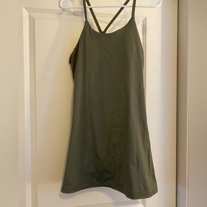 Green athletic dress